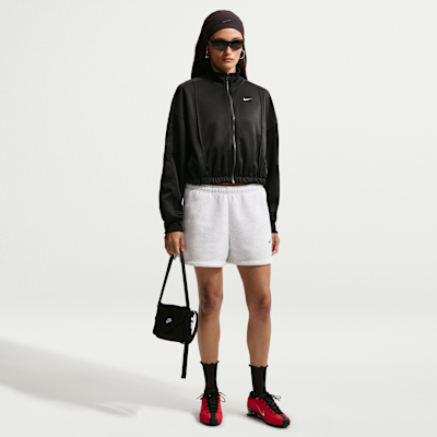 Nike Studio Fleece Medium Weight Women's Mid-Rise Shorts. Nike.com
